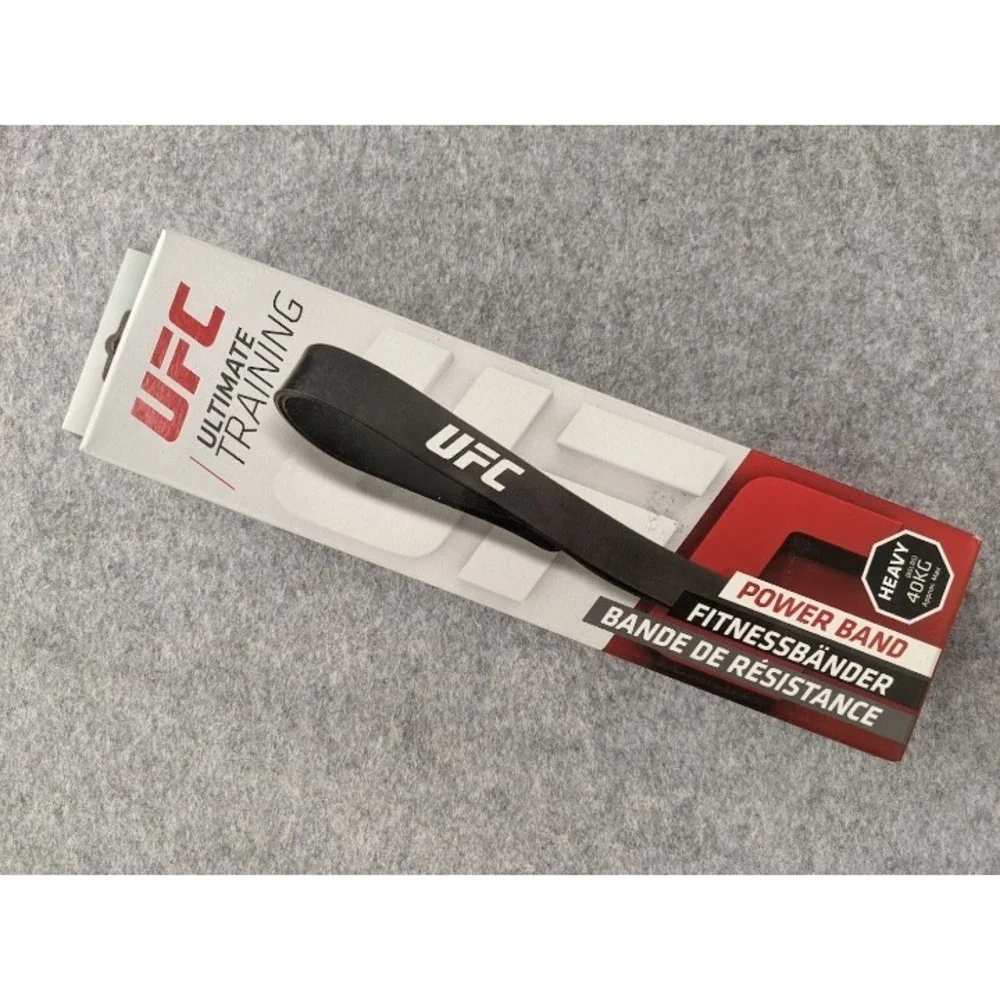 UFC Ultimate Training Power Band Heavy‎ Resistance 0-85 lbs. 40 KG Black NEW